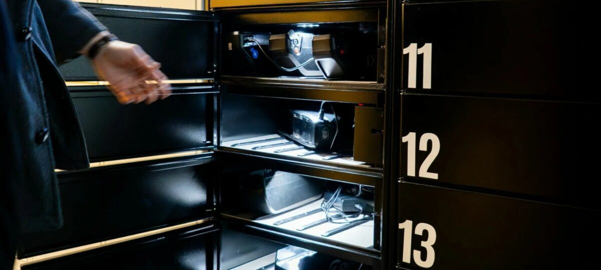 Nieuwe E-Bike Accu Oplaadlockers voor Buitengebruik 1 E-Bike Accu Oplaadlocker Core voor veilig opladen van e-bike accu’s